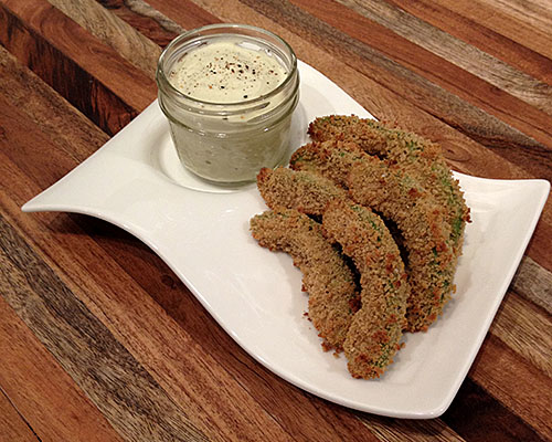 Panko Crusted Avocado Fries